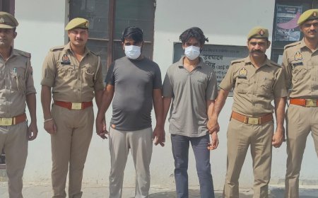 थाना सेक्टर 142 पुलिस द्वारा 02 वांछित अभियुक्त गिरफ्तार