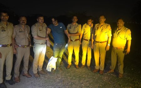 ग्रेटर नोएडा: साकीपुर हत्याकांड का आरोपी वीर सिंह पुलिस मुठभेड़ में गिरफ्तार