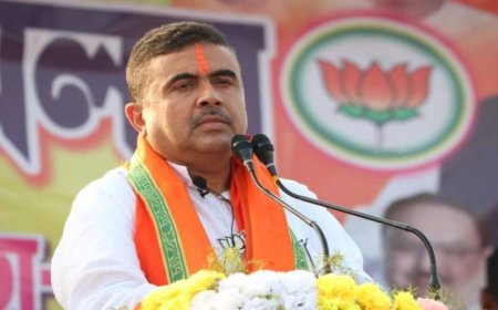 बंगाल की सत्ता पर BJP का कब्जा, शुभेंदु अधिकारी ने ली CM पद की शपथ