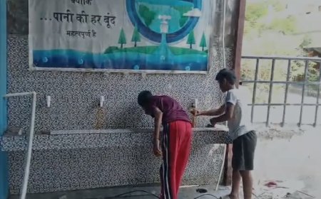 आनंद सरपंच की पहल रंग लाई, याकूबपुर स्कूल में फिर शुरू हुई आरओ पानी की सुविधा