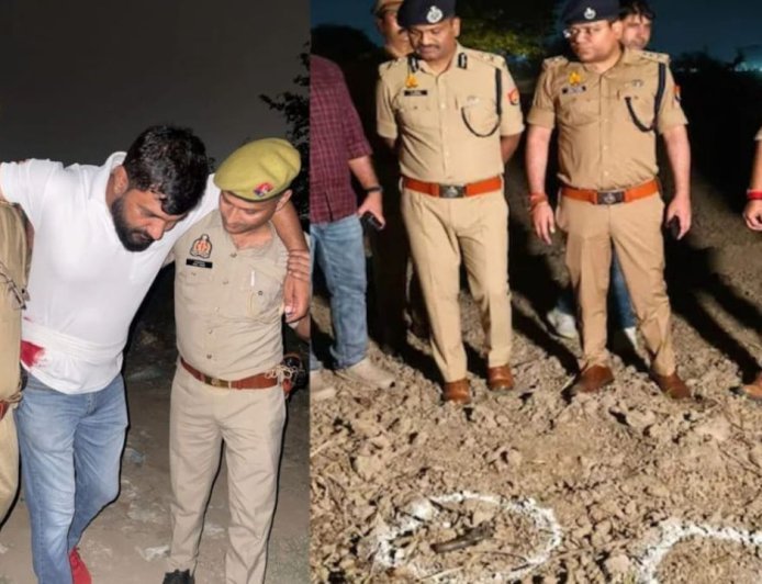 गाजियाबाद मुठभेड़ में ढेर हुए 1-1 लाख के इनामी बदमाश, कैश वैन लूटकांड का बड़ा खुलासा
