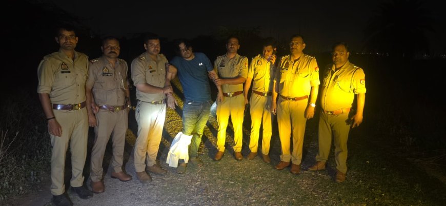 ग्रेटर नोएडा: साकीपुर हत्याकांड का आरोपी वीर सिंह पुलिस मुठभेड़ में गिरफ्तार