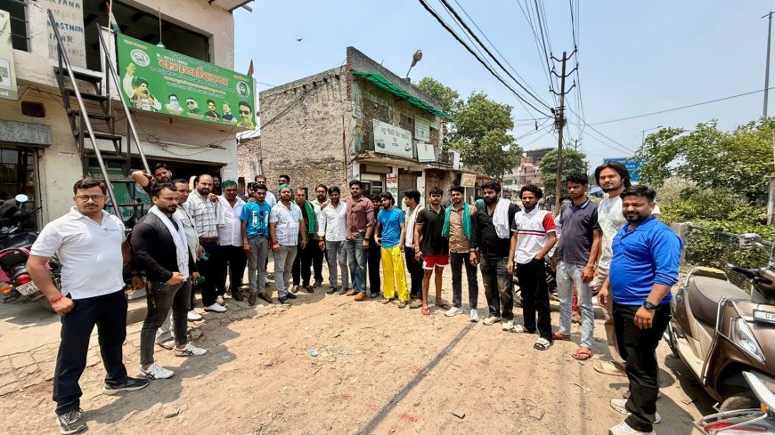ग्राम रोंगेरा में BKU भानु की मासिक बैठक, हरिद्वार कार्यक्रम को सफल बनाने का आह्वान