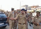 DCP शैलेन्द्र सिंह द्वारा बदलपुर क्षेत्र मे पैदल गस्त की गयी