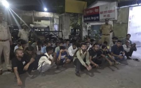 थाना फेज 1 क्षेत्र मे सार्वजनिक स्थानों पर शराब का सेवन करते व्यक्तिओ को किया गिरफ्तार