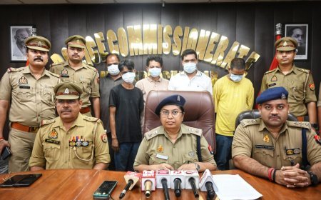 थाना सेक्टर 20 पुलिस व CRT द्वारा गांजा तस्करी करने वाले 5 अभियुक्त गिरफ्तार