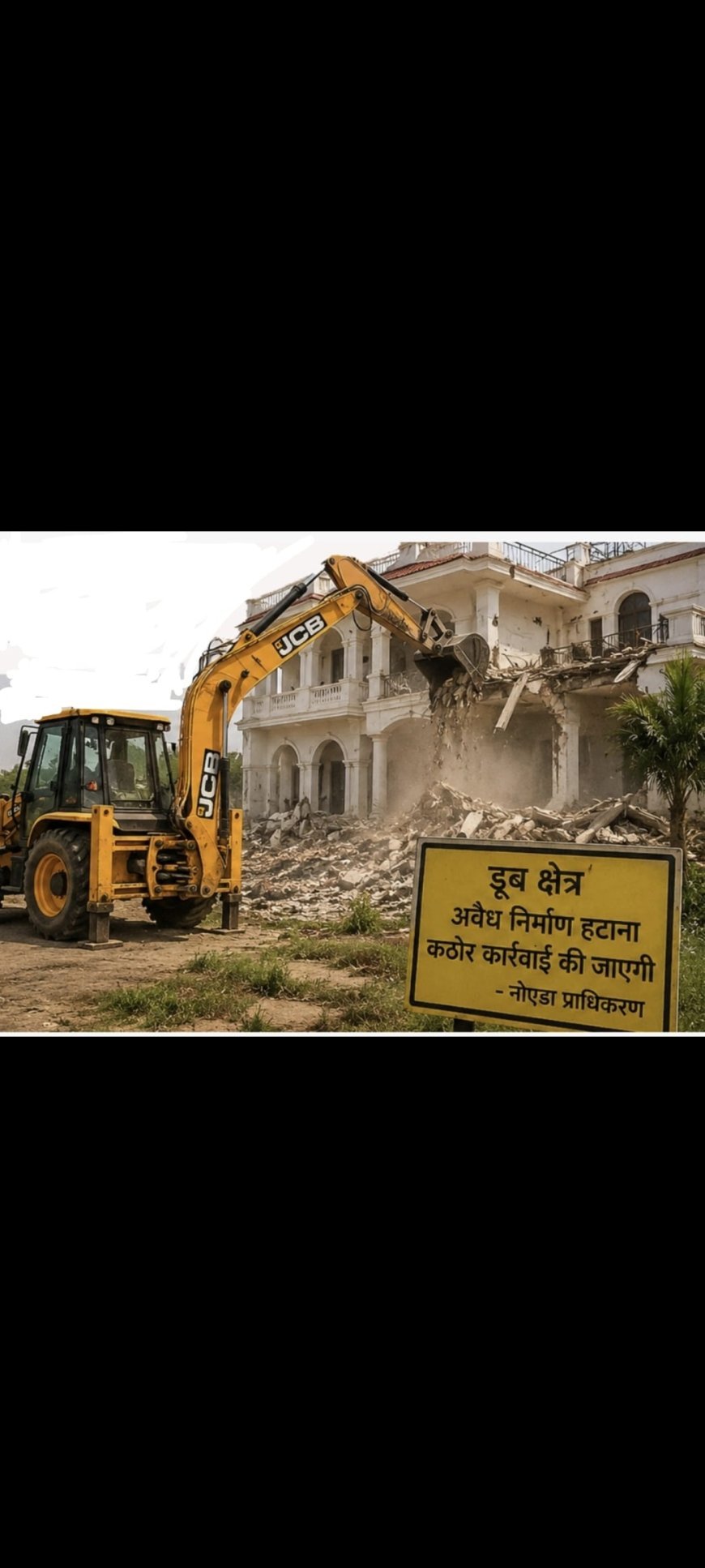 हाईकोर्ट के सख्त आदेश के बाद नोएडा प्राधिकरण के अधिकारी हुऐ सक्रिय