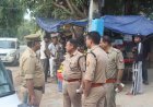 गौतमबुद्धनगर थाना कासना, दनकौर, रबूपुरा क्षेत्र के कावड़ मार्गो का स्थालीय निरक्षण करते पुलिस अधिकारी