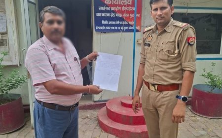थाना कासना साइबर हेल्प डेक्स ने वादी के साथ हुए साइबर ढगी के पैसे वापस कराये