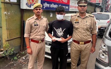 थाना फेज 1 पुलिस ने एक इनामी अभियुक्त को किया गिरफ्तार