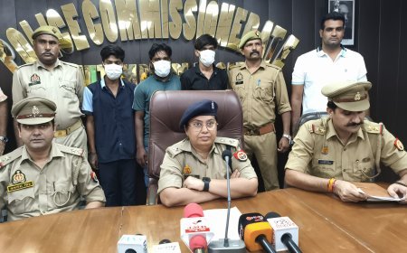 नोएडा थाना सेक्टर 126 पुलिस द्वारा चोरी की बाइकओ का किया खुलासा
