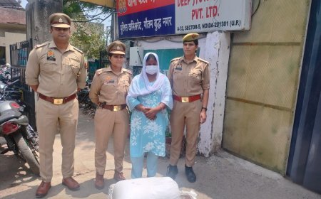 थाना फेस 1 पुलिस द्वारा पुलिस कस्टडी रिमाण्ड पर आयी गांजा तस्कर अभियुक्ता की निशादेही पर 21 किलो 200 ग्राम अवैध गांजा बरामद