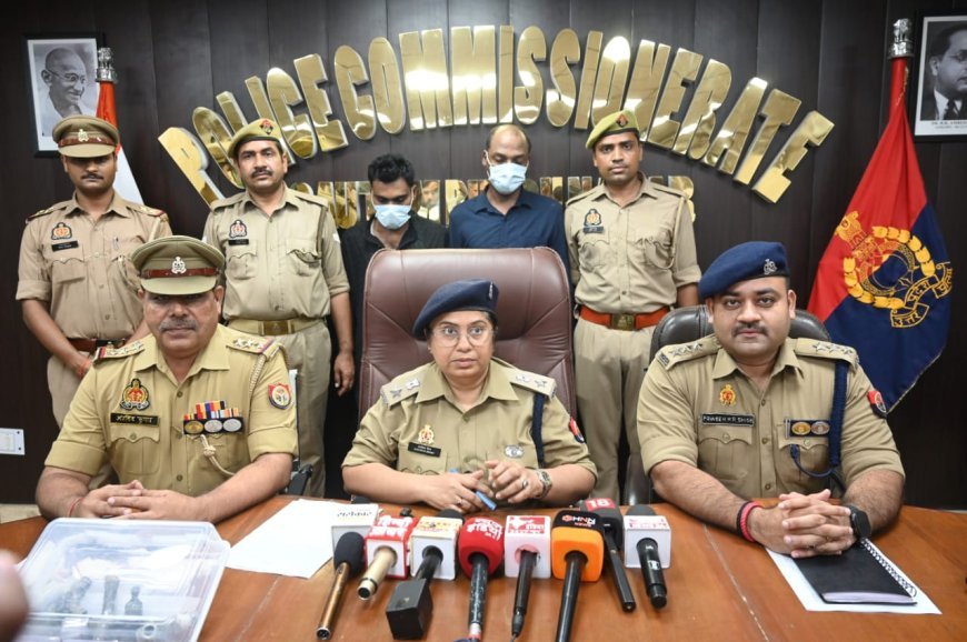 नोएडा थाना सेक्टर 20 पुलिस द्वारा घरों मे चोरी करने वाले चोर गिरफ्तार
