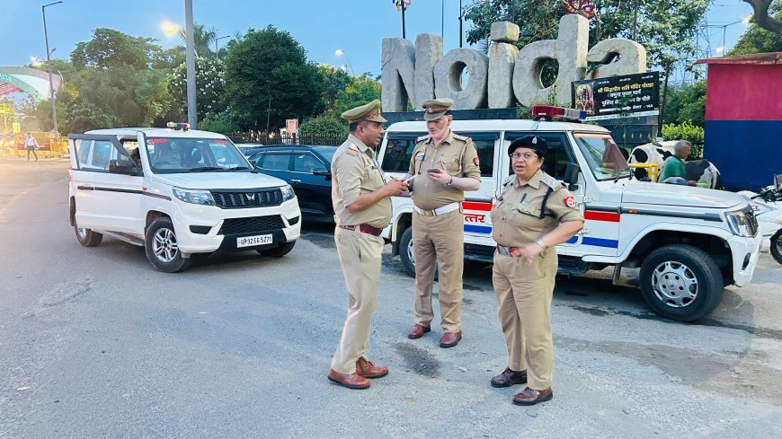 डीसीपी साद मियां के नेतृत्व मे थाना फेज 1क्षेत्र मे सघन चेकिंग अभियान