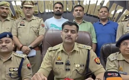 थाना सेक्टर-20 पुलिस एवं SOG टीम द्वारा संयुक्त रूप से कार्रवाई कर ई-कॉमर्स (E-commerce) कंपनियों के सामान को चोरी कर उनकी खरीद फरोख्त करने वाले गिरोह का पर्दाफाश