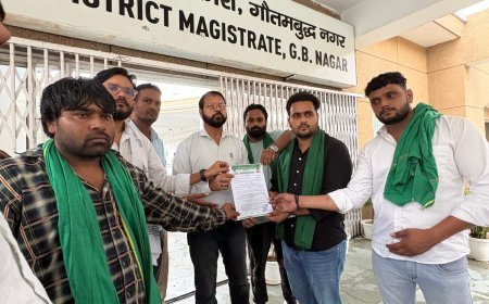 भारतीय किसान यूनियन लोकहित परिवार ने मेरठ में किसान नेता दिग्विजय भाटी के साथ हुई कथित पुलिस बर्बरता के खिलाफ जिलाधिकारी को सौंपा ज्ञापननोएडा/गौतम बुद्ध नगर भारतीय किसान यूनियन लोकहित परिवार ने किसान नेता दिग्विजय भाटी को अपना पूर्ण समर्थन देते हुए