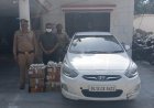 थाना सेक्टर 39 पुलिस द्वारा अवैध शराब की बिक्री करने वाला अभियुक्त गिरफ्तार, कब्जे से 06 कार्टूनों में विभिन्न प्रकार की अंग्रेजी शराब व बीयर, बिक्री के 9960 रुपये व घटना में प्रयुक्त एक कार बरामद।