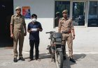 थाना सेक्टर-24 नोएडा पुलिस द्वारा चैन स्नैचिंग करने वाला 01 वांछित अभियुक्त गिरफ्तार,