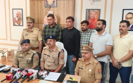 थाना सेक्टर-39 पुलिस द्वारा पुलिस मुठभेड़ के दौरान 02 शातिर अभियुक्त गिरफ्तार, कब्जे से अवैध शस्त्र, चेन स्नेचिंग से संबंधित ₹2,19,000/- नकद, घटना में प्रयुक्त चोरी की मोटरसाइकिल बरामद।